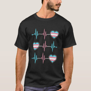 Camiseta Lésbica arcoiris H del mes del orgullo gay transgé