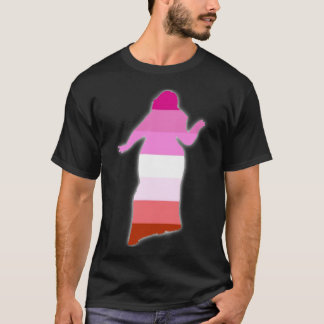 Camiseta Lésbica curvada y encantadora