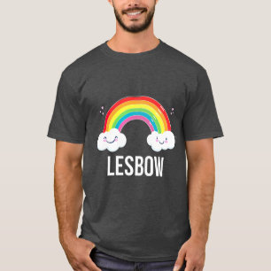 Camiseta Lesbow Rainbow Gay Pride    tGift