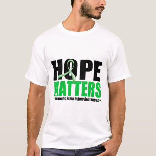 Camiseta Lesión cerebral traumática de la cinta del cepil