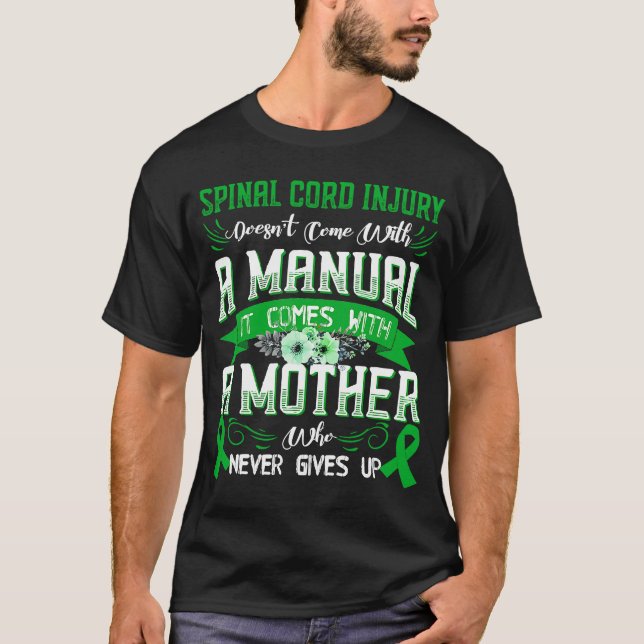 Camiseta LESIÓN DE CÓDIGO ESPINAL No viene con un manual C (Anverso)
