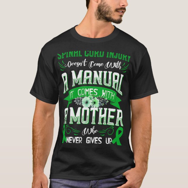 Camiseta LESIÓN DE CÓDIGO ESPINAL No viene con un manual C (Anverso)