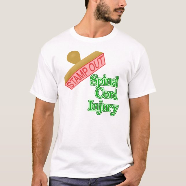 Camiseta Lesión de la médula espinal (Anverso)