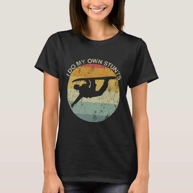 Camiseta Lesiones De Snowboard Lesiones De Snowboard Hago M (Anverso)