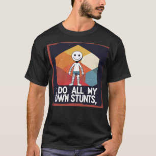 Camiseta Lesiones por lesiones en los pies de rodilla de la