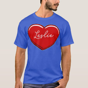 Camiseta Leslie de corazón dibujado a mano - Corazones de n