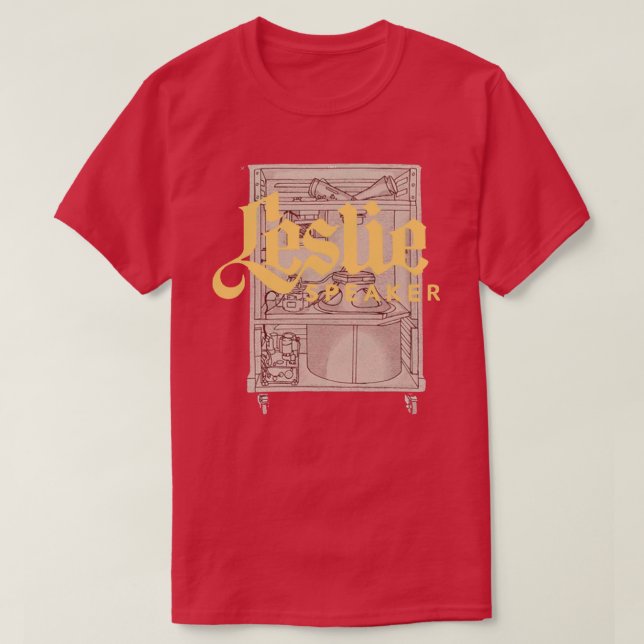 Camiseta Leslie Speaker (Diseño del anverso)