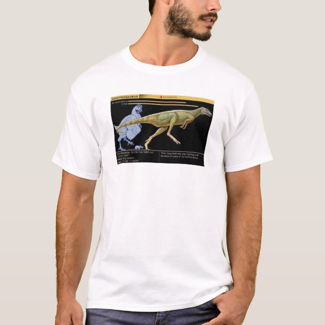 Camiseta Lesothosaurus - Biology Dinosaur Jurassic (Anverso)
