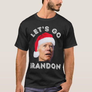Camiseta Let#39;s Go-brandon Anti-joe Biden Navidades Santa