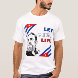 Camiseta Let Cuba Live