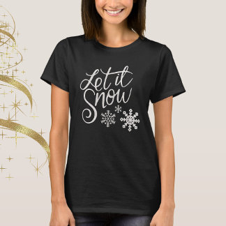 Camiseta Let it Snow