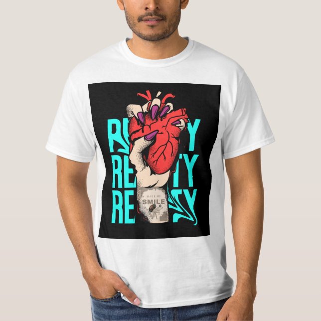 Camiseta Let me smile (Anverso)