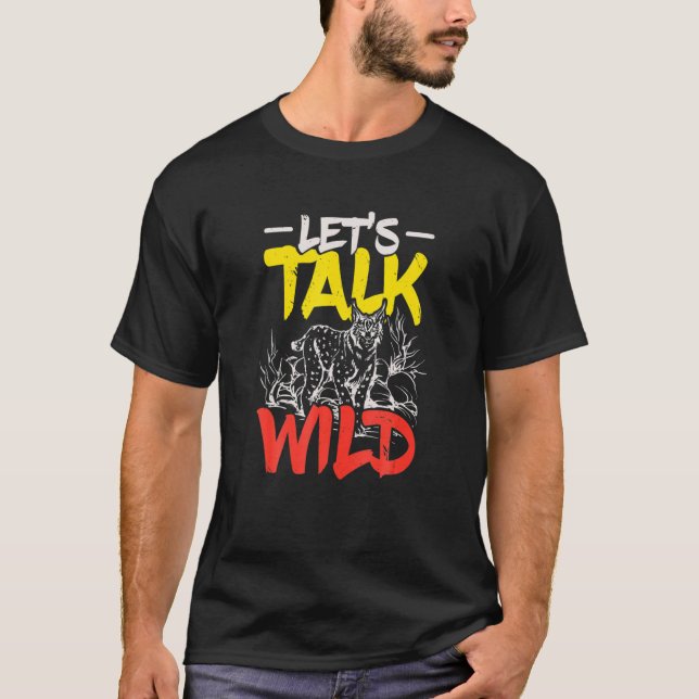 Camiseta Let S Alk Wildlife Keeper Zookeeper Wildlife Bo (Anverso)