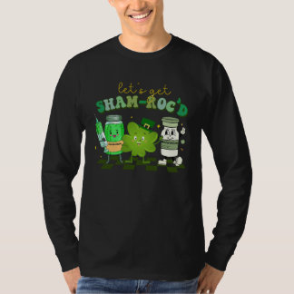 Camiseta Let s Get Shamrocked Pharmacy Tech Lucky Nurse St 