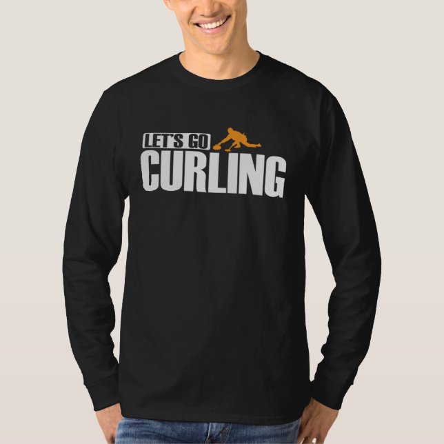 Camiseta Let s go Curling Winter Sports Stone Gripper (Anverso)