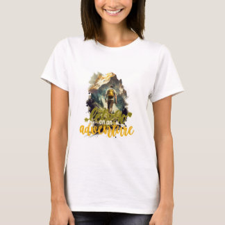 Camiseta Let’s Go on an Adventure T-Shirt For Hiking Lover 
