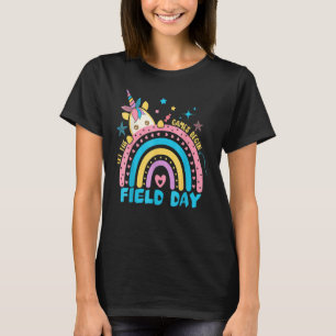 Camiseta Let The Games Begin Field Day Cute Unicorn Rainbow