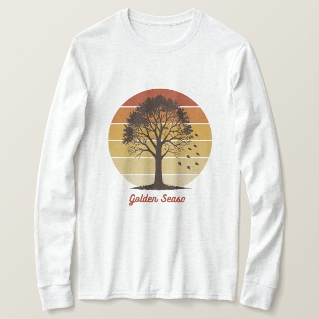 Camiseta Let the Gourd Times Roll Autumn Design (Anverso del diseño)