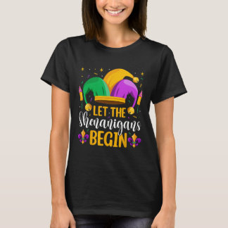 Camiseta Let The Shenanigans Begin Fat Tuesday New Orleans 