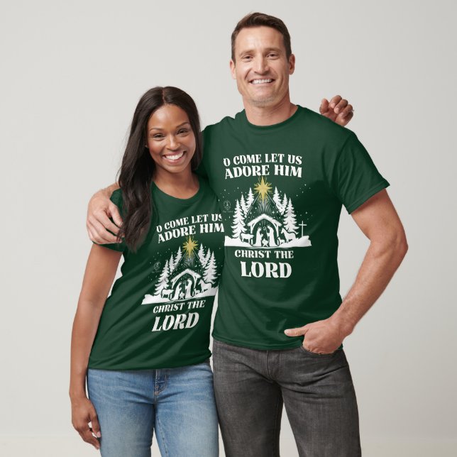 Camiseta Let Us Adore Him (Unisexo)