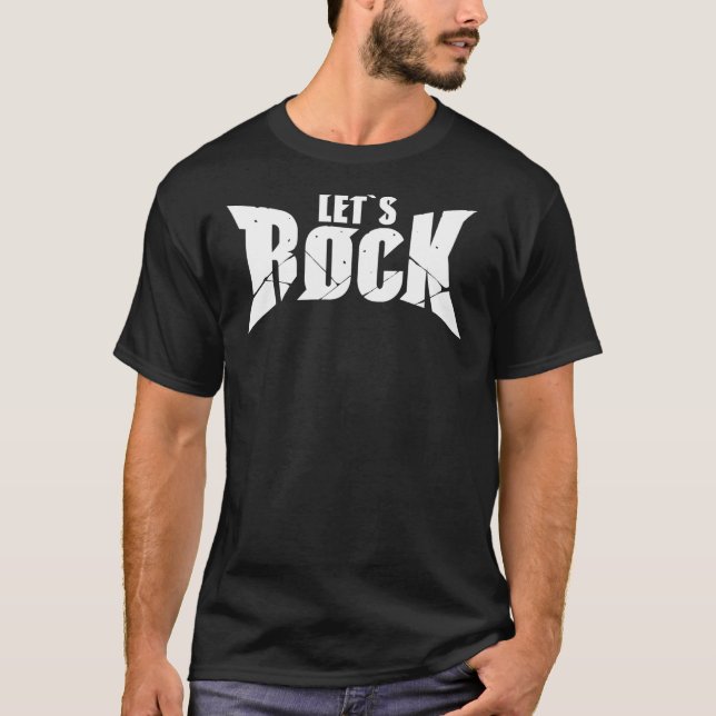 Camiseta LET&x27;S ROCK Classic T-Shir (Anverso)