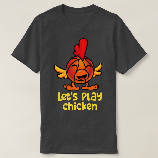 Camiseta Letis Play Chicken baloncesto (Diseño del anverso)