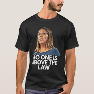 Camiseta Letitia James. Nadie Está Por Encima De La Ley