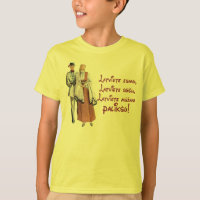 Camiseta letona del credo