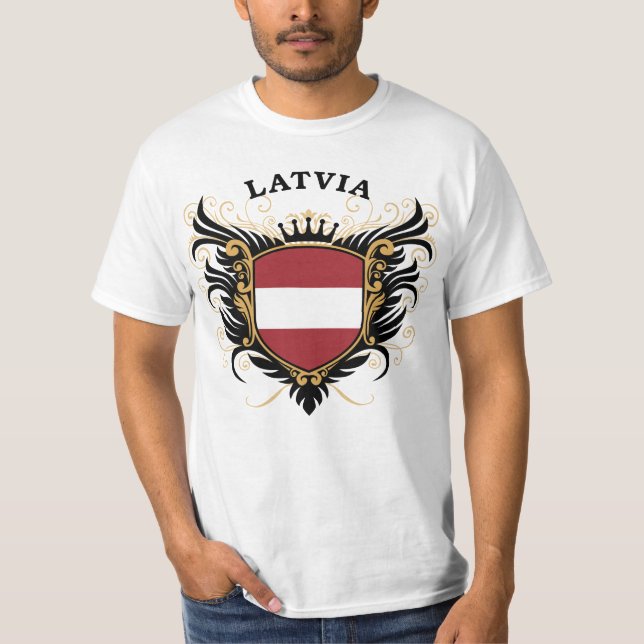 Camiseta Letonia (Anverso)