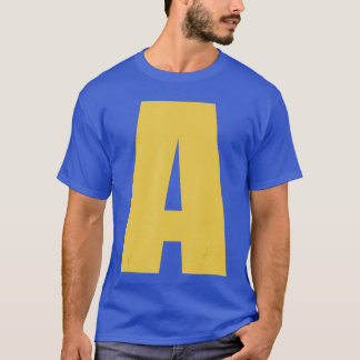 Camiseta Letra A Disfraz divertido de Halloween para grupo