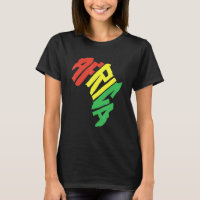Letra africana del continente reggae africanio Pri
