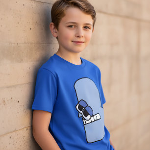 Camiseta Letra alfabeta T-Shirt B