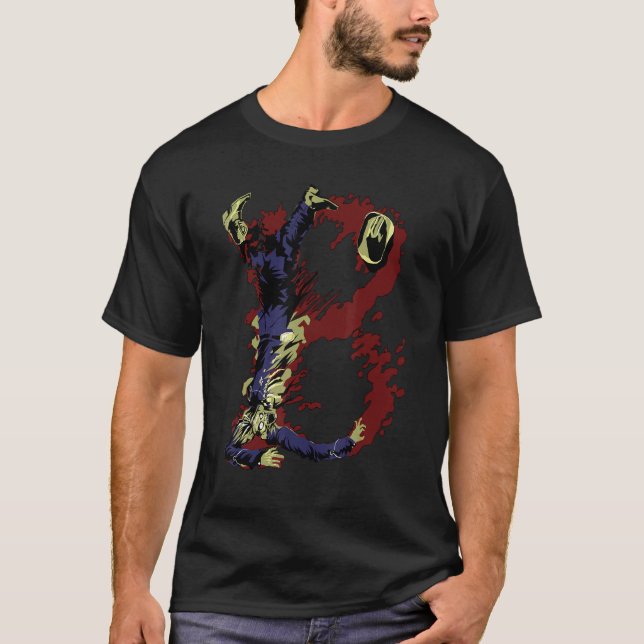 Camiseta Letra alfabeta zombie (Anverso)