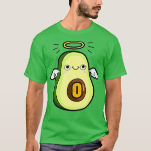 Camiseta Letra alfabética o aguacate guacamole sagrado lind