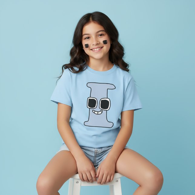 Camiseta Letra alphabet T-Shirt I (Subido por el creador)