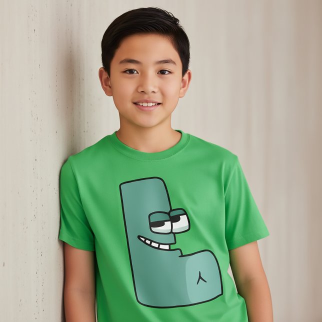 Camiseta Letra alphabet T-Shirt L (Subido por el creador)