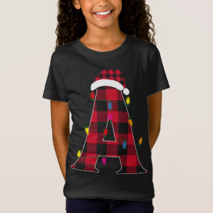 Camiseta Letra alucinante un nombre inicial búfalo represen