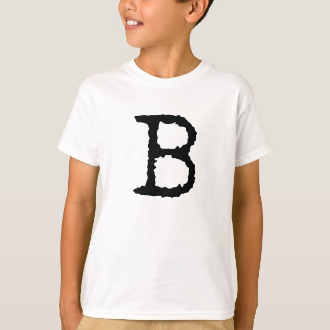 Camiseta Letra B (Anverso)