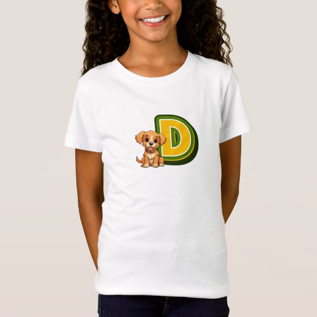 Camiseta Letra D (Anverso)
