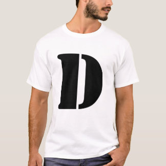 Camiseta Letra D