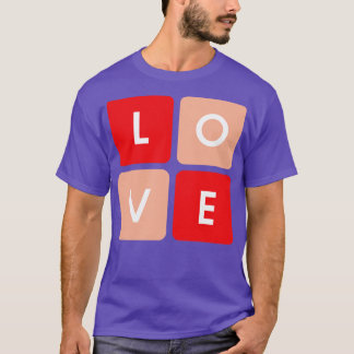 Camiseta Letra de amor