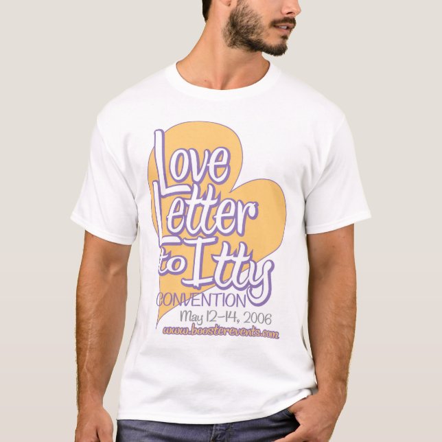 Camiseta Letra de amor a Itty (Anverso)