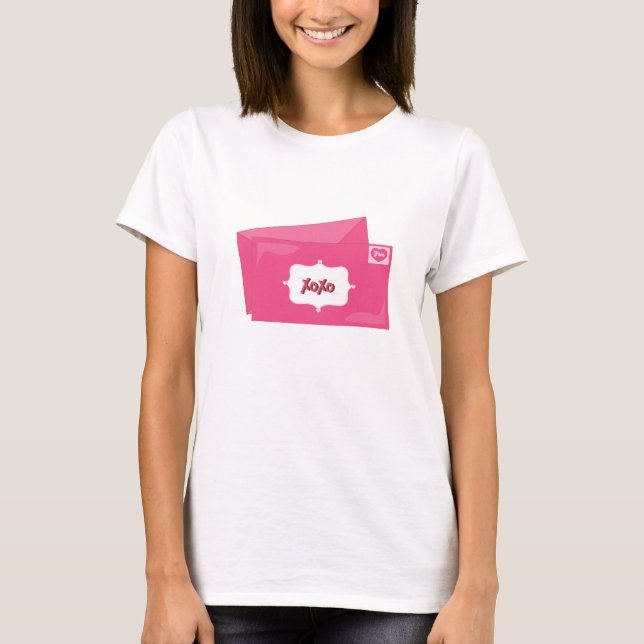 Camiseta Letra de amor T-Shirt (Anverso)