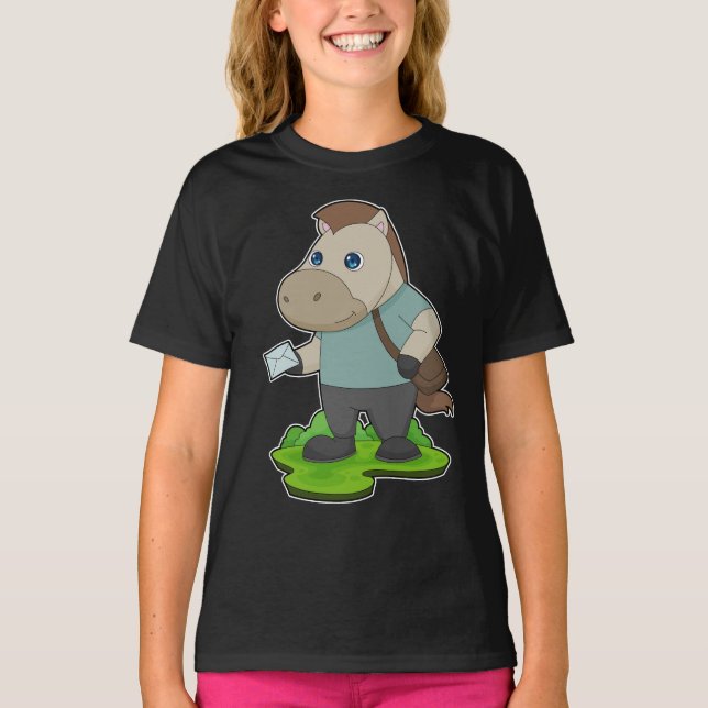 Camiseta Letra de caballo (Anverso)