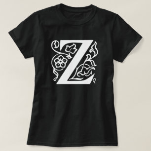 Camiseta Letra de fantasía Z