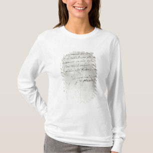 Camiseta Letra de George Frederick Handel
