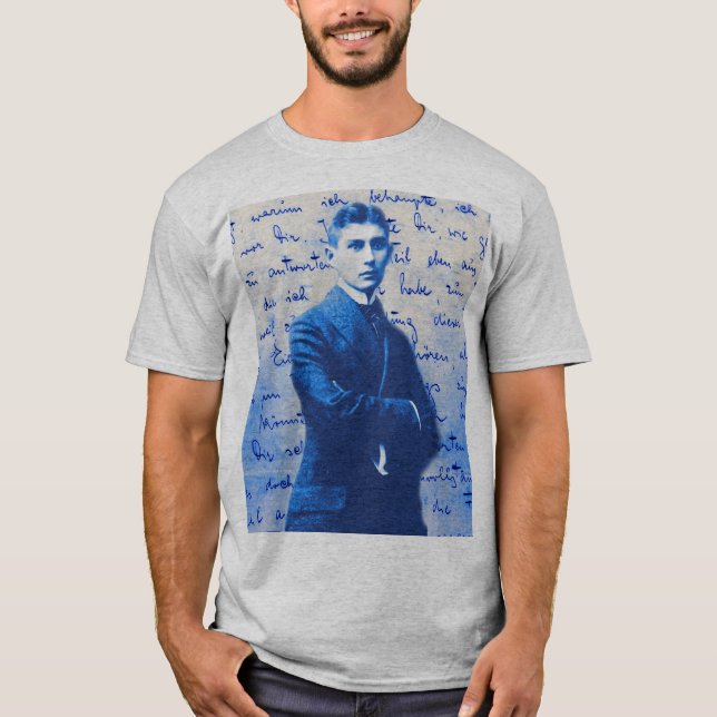 Camiseta Letra de Kafka (Anverso)