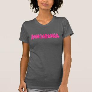Camiseta Letra de la canción Bangaranga (Rosa caliente)