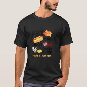 Camiseta Letra de la canción de Chicken Wing Hot & Bologna 
