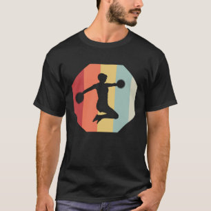 Camiseta Letra de porrista Rutina de volantes de universida